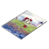 Nubble Light House York Maine Notizblock (Linke Seite)