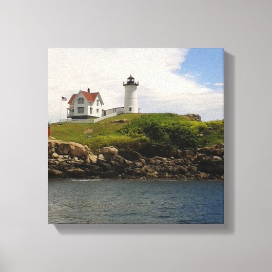 Nubble Light-Leinwand Leinwanddruck (Vorderseite)