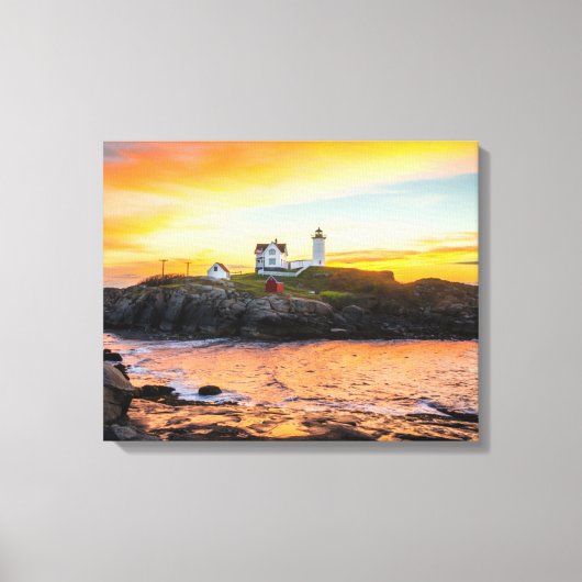 Nubble Light Leinwanddruck (Vorderseite)