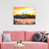 Nubble Light Leinwanddruck (Insitu (Wohnzimmer))