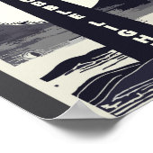 Nubble Light Maine Leuchtturm Mond Poster (Ecke)
