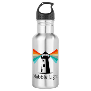 Nubble Light Maine Regenbogen Edelstahlflasche
