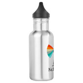 Nubble Light Maine Regenbogen Edelstahlflasche (Links)