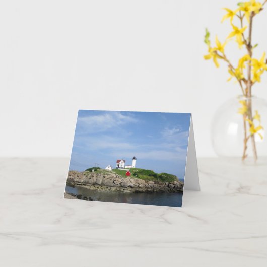Nubble Light Notecard Karte (Gelbe Blume)