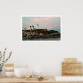 Nubble Light Sunset Poster (Küche)