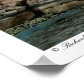 Nubble Light Sunset Poster (Ecke)