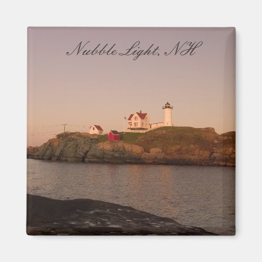 Nubble Light, York, Maine Magnet (Vorne)