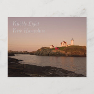 Nubble Light, York, Maine    Postcard (Begriffsklä Postkarte
