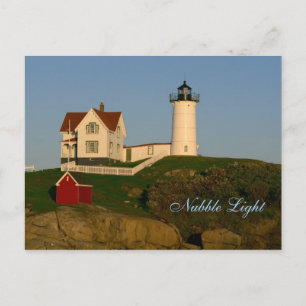 Nubble Light, York, Maine Postcard Postkarte