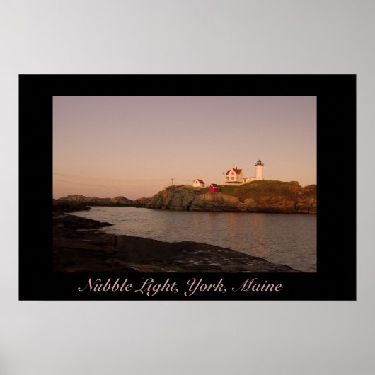 Nubble Light, York, MainPrint Poster (Vorne)