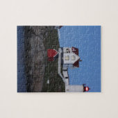Nubble Lighthouse am Abend Puzzle (Horizontal)