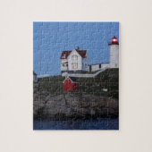Nubble Lighthouse am Abend Puzzle (Vertikal)