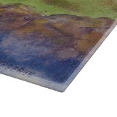 Nubble Lighthouse Cutting Board Schneidebrett (Ecke)