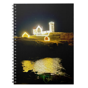 Nubble Lighthouse Foto Notizblock