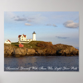 Nubble Lighthouse Inspiration Poster