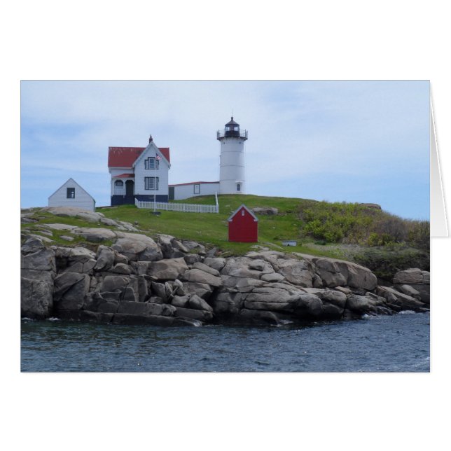 Nubble Lighthouse - Maine (Vorderseite (Horizontal))