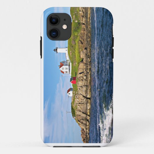 Nubble Lighthouse, Maine iPhone Case 5/5 (Rückseite)