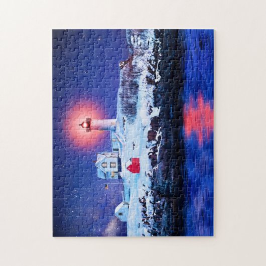 Nubble Lighthouse - Maine Jigsaw Puzzle (Vertikal)