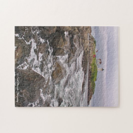 Nubble Lighthouse - Maine Jigsaw Puzzle (Horizontal)