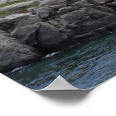 Nubble Lighthouse - Maine Poster (Ecke)