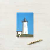Nubble Lighthouse Maingram Post-it Klebezettel (Auf Schreibtisch)