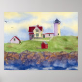 Nubble Lighthouse Poster (Vorne)