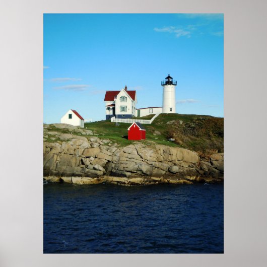 Nubble Lighthouse Poster (Vorne)