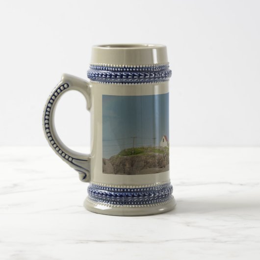 Nubble Lighthouse-Tasse Bierglas (Links)