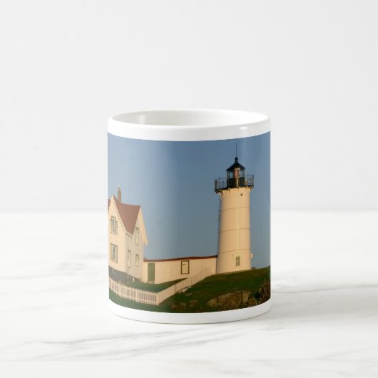 Nubble Lighthouse-Tasse Kaffeetasse (Mittel)