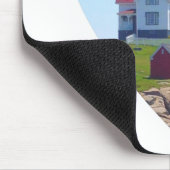 Nubble Lighthouse, York Maine Mousepad (Ecke)