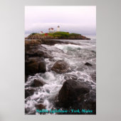 Nubble Lighthouse - York, Maine Poster (Vorne)