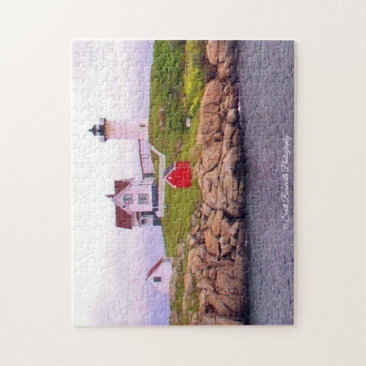Nubble Lighthouse - York, Maine Puzzle (Vertikal)