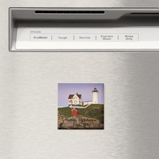Nubble Lighthouse-York, ME Magnet (In Situ (Geschirrspüler))