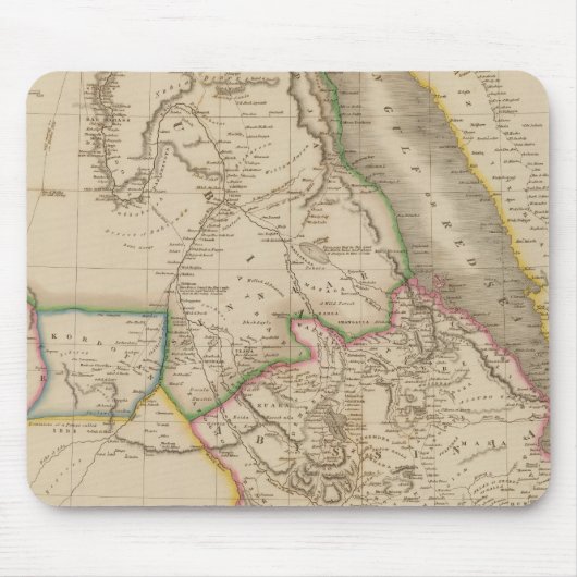 Nubia, Abessinien, Afrika Mousepad (Vorne)