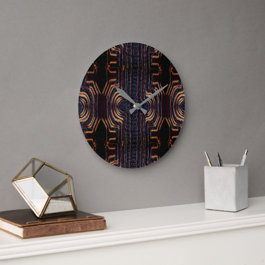 Nubian Atistry Wall Clock Große Wanduhr (Büro)