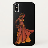 Nubian Belly Dancer Goddess Case-Mate iPhone Hülle (Rückseite)