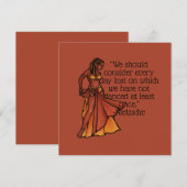 Nubian Belly Dancer Goddess Einladung (Vorne/Hinten)