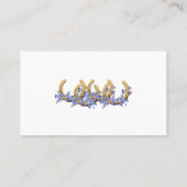 Nubian & Boer Goat Visitenkarte (Rückseite)