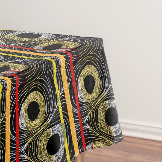 Nubian Bohemisch Geometric Print Tischdecke (Beispiel)