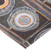 Nubian Bohemisch Geometric Print Tischdecke (Schrägansicht)