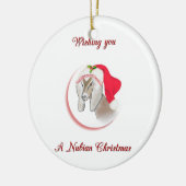 Nubian Christmas Goat Ornament (Links)