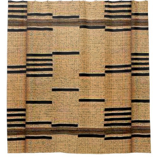 "Nubian Comfort" Duschvorhang (Vorderseite)