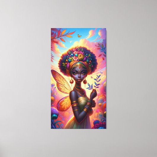 Nubian Fairy Leinwanddruck (Vorderseite)