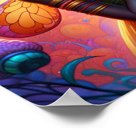 Nubian Fairy Poster (Ecke)