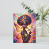 Nubian Fairy Postkarte (Stehend Vorderseite)