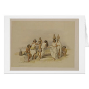 Nubian Frauen bei Kortie auf dem Nil, von "Ägypte