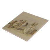 Nubian Frauen bei Kortie auf dem Nil, von "Ägypten Fliese (Seite)