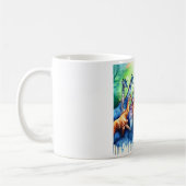 Nubian Giraffes AREF2202 - Watercolor Kaffeetasse (Links)