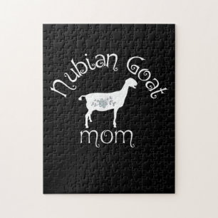 Nubian Goat Mama Gift Puzzle