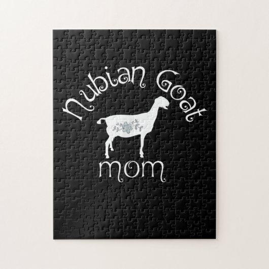 Nubian Goat Mama Gift Puzzle (Vertikal)